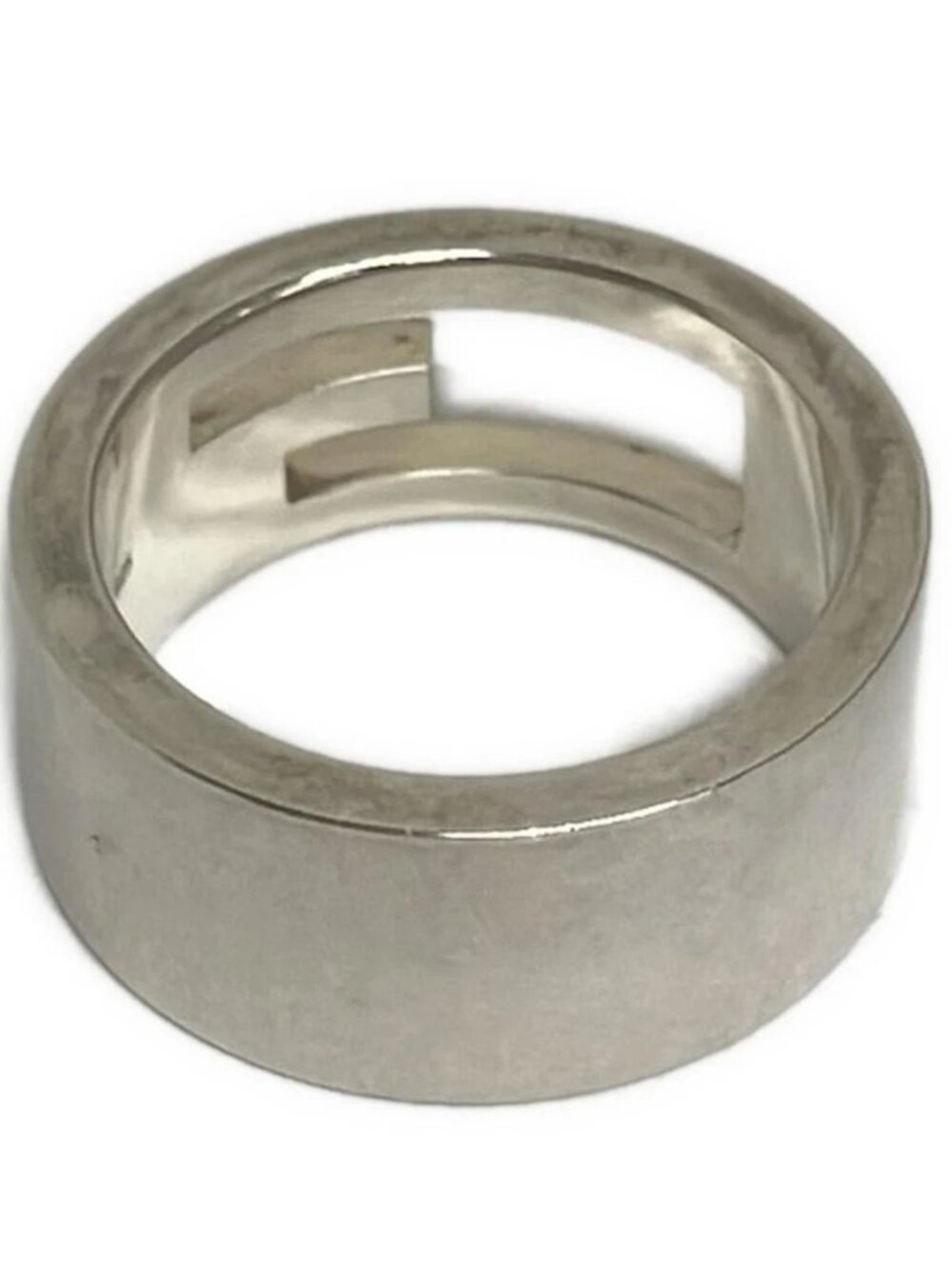 GUCCI Square G - Silver Ring #5 - Picture 3 of 4